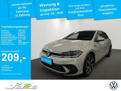 Gebraucht VW Polo R-line 95 PS (69 kW) 2023 Grau Kleinwagen