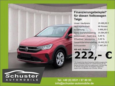 Gebraucht VW Taigo R 110 PS (80 kW) 2022 Rot SUV