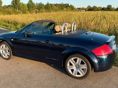 Brugt Audi TT Roadster Sport 179 HK (131 kW) 2003 Blå Cabriolet