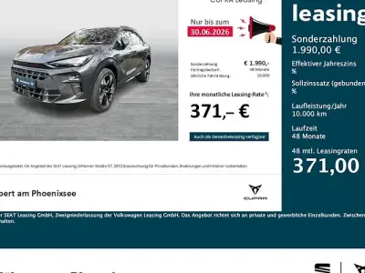 Neu Cupra Terramar 150 PS (110 kW) 2025 Timanfaya grau metallic SUV