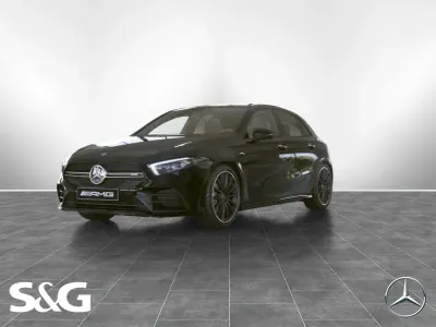 Używany Mercedes A35 AMG AMG 306 KM (225 kW) 2021 Czarny Sedan/Limuzyna