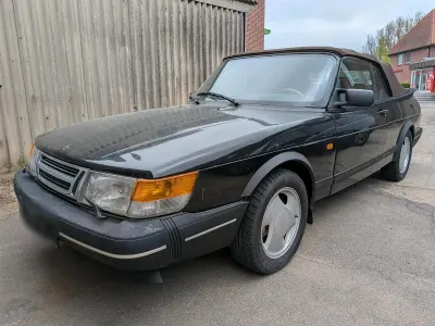 Gebraucht Saab 900 Cabriolet 126 PS (92 kW) 1992 Schwarz Cabrio