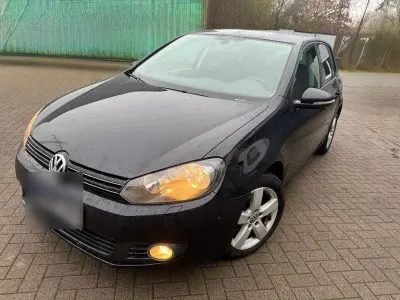 Gebraucht VW Golf VI Team 160 PS (117 kW) 2010 Schwarz Kleinwagen