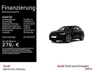 Gebraucht Audi Q3 Advanced Plus 150 PS (110 kW) 2024 Mythosschwarz metallic SUV