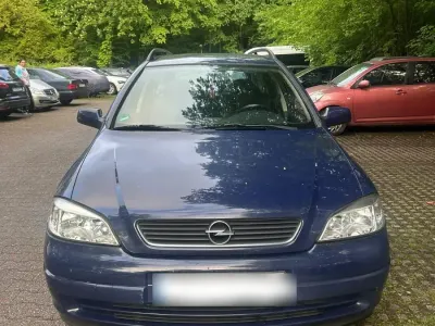 Gebraucht Opel Astra 101 PS (74 kW) 2005 Blau Kombi
