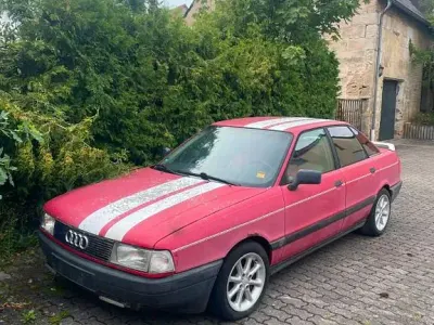 Gebraucht Audi 80 94 PS (69 kW) 1990 Rot Limousine