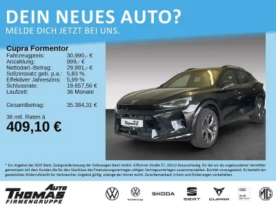 Gebraucht Cupra Formentor 150 PS (110 kW) 2025 Schwarz SUV
