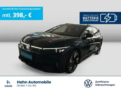 Gebraucht VW ID.7 GTX 250 kW (340 PS) 2025 Aquamarinblau metallic Kombi