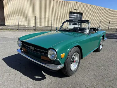 Usata Triumph TR6 106 CV (77 kW) 1974 Verde Cabrio