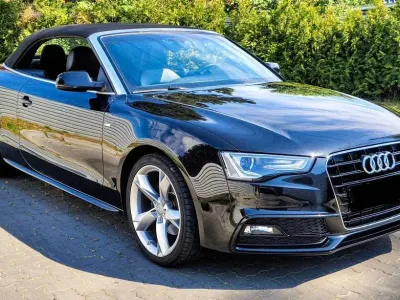 Gebraucht Audi A5 Cabriolet Ambiente 170 PS (125 kW) 2012 Schwarz Cabrio