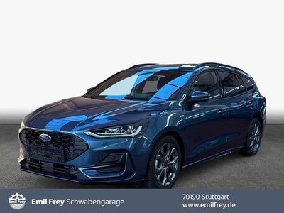 Gebraucht Ford Focus ST-Line X 125 PS (91 kW) 2024 Chrome blue metallic Kombi