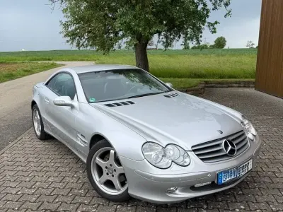 Gebraucht Mercedes SL350 245 PS (180 kW) 2003 Silber Cabrio