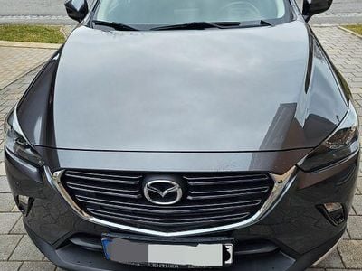 Gebraucht Mazda CX-3 Exclusive-Line 121 PS (88 kW) 2019 Grau SUV
