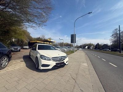 Usata Mercedes E350 AMG line 258 CV (189 kW) 2015 Bianco Station wagon