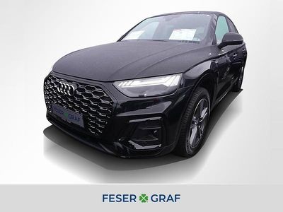 Mythosschwarz metallic Gebraucht 2024 Audi Q5 Sportback S-Line SUV | 50.840 € (Fairer Preis)