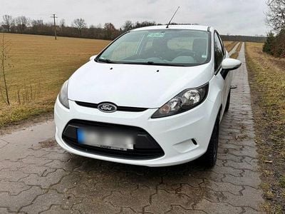 Gebraucht Ford Fiesta Trend 60 PS (44 kW) 2010 Weiß Kleinwagen