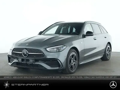 Second-hand Mercedes C300e AMG 313 CP (230 kW) 2025 Gri Berlinǎ