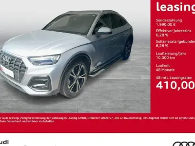 Gebraucht Audi Q5 Sportback S-Line 204 PS (150 kW) 2022 Florettsilber metallic SUV