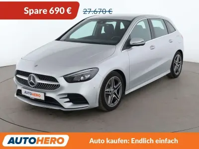 Gebraucht Mercedes B250 AMG line 224 PS (164 kW) 2020 Iridiumsilber Kleinwagen