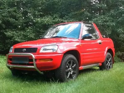 Gebraucht Toyota RAV4 128 PS (94 kW) 1997 Rot SUV