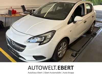 Gebraucht Opel Corsa Selection 69 PS (50 kW) 2016 Schneeweiss/summitwhite/arctic Kleinwagen