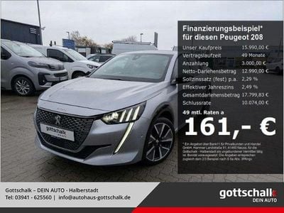 Gebraucht Peugeot 208 GT 100 kW (136 PS) 2021 Grau Kleinwagen