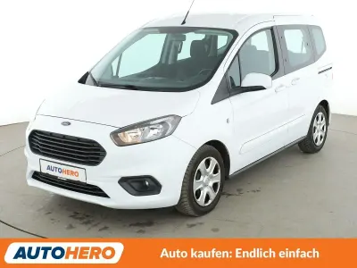 Gebraucht Ford Tourneo Trend 101 PS (74 kW) 2019 Weiß Van / Kleinbus