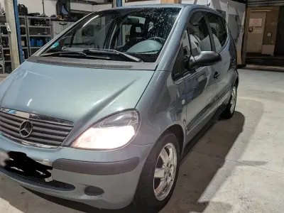 Brugt Mercedes A160 102 HK (75 kW) 2002 Blå Hatchback
