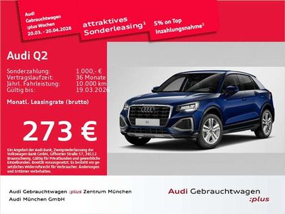 Gebraucht Audi Q2 Advanced 150 PS (110 kW) 2025 Navarrablau metallic SUV