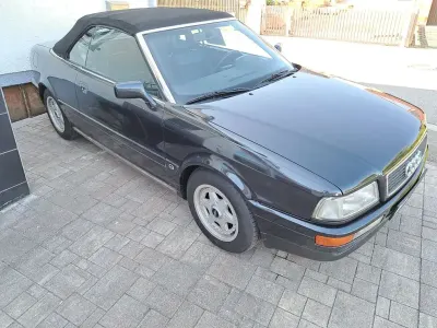 Gebraucht Audi Cabriolet 116 PS (85 kW) 1995 Schwarz Cabrio