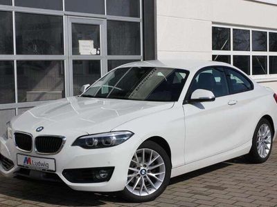 gebraucht BMW 218 i Coupe Aut. Advantage NAVI FSE ACC LED-SW LMR 17"