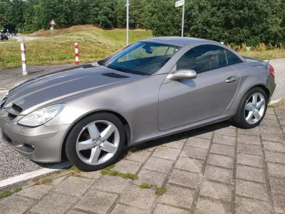 Gebraucht Mercedes SLK200 163 PS (119 kW) 2005 Silber Cabrio