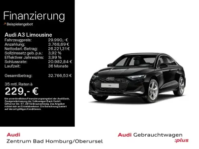 Gebraucht Audi A3 Advanced 150 PS (110 kW) 2025 Mythosschwarz metallic Limousine