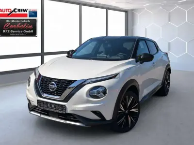 Gebraucht Nissan Juke 117 PS (86 kW) 2021 Pearl white/black m SUV