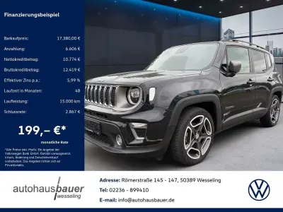 Gebraucht Jeep Renegade Limited 150 PS (110 kW) 2019 Schwarz SUV