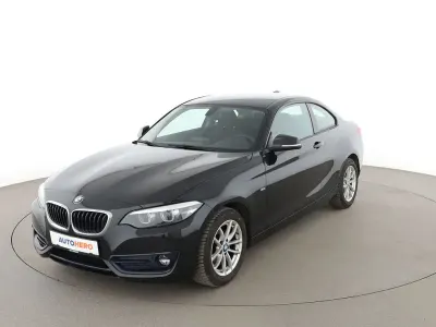 Gebraucht BMW 218 Sport Line 136 PS (100 kW) 2017 Schwarz Coupé