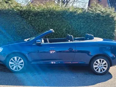 Brugt VW Eos 140 HK (102 kW) 2010 Blå Cabriolet