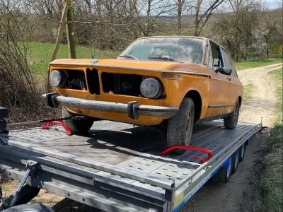 Gebraucht BMW 2002 Basis 100 PS (73 kW) 1971 Orange Limousine