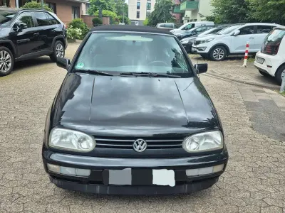 Gebraucht VW Golf Cabriolet 90 PS (66 kW) 1995 Schwarz Cabrio