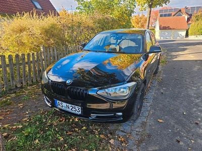 Gebraucht BMW 116 Sport Line 136 PS (100 kW) 2013 Schwarz Kleinwagen