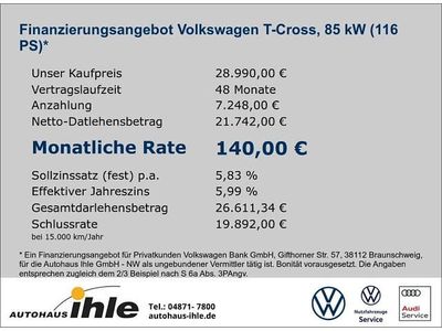 Ny VW T-Cross R 116 HK (85 kW) 2026 Svart SUV