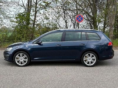 Second-hand VW Golf VII Highline 150 CP (110 kW) 2015 Albastru Break