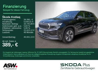 Gebraucht Skoda Kodiaq Selection 193 PS (141 kW) 2024 Schwarzmagic perleffekt SUV