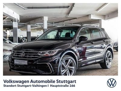 Deep black perleffekt Gebraucht 2022 VW Tiguan R-line SUV | 28.930 € (Superpreis)