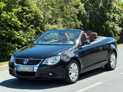 Gebraucht VW Eos 200 PS (147 kW) 2008 Schwarz Cabrio