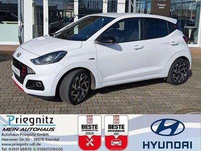 Gebraucht Hyundai i10 N Line 101 PS (74 kW) 2023 Atlas white Kleinwagen