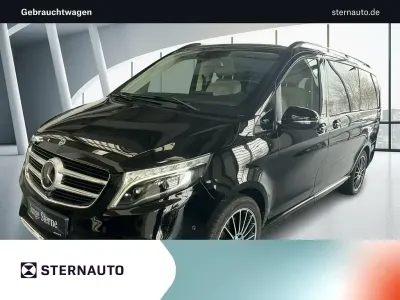 Gebraucht Mercedes V250 Exclusive 190 PS (139 kW) 2019 Obsidianschwarz metallic Van / Kleinbus