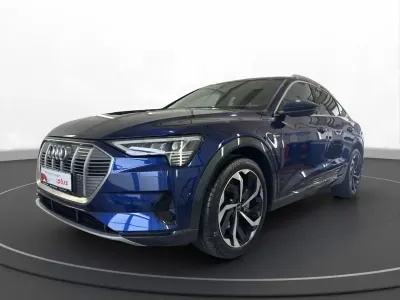 Gebraucht Audi e-tron Sportback Advanced Plus 230 kW (313 PS) 2022 Blau SUV
