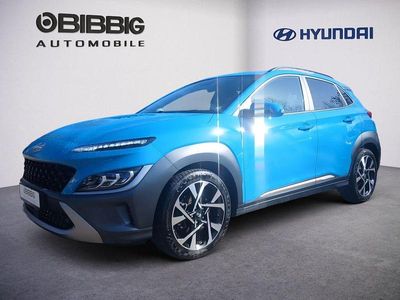 Gebraucht Hyundai Kona Prime 199 PS (146 kW) 2023 Blau SUV