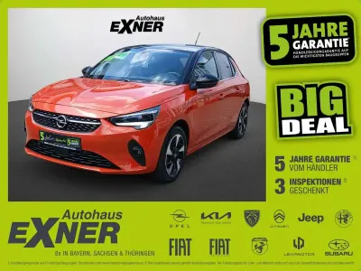Gebraucht Opel Corsa-e Elegance 100 kW (136 PS) 2022 Power orange / dach schwarz Kleinwagen